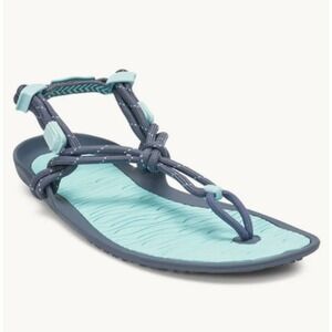 Xero Barefoot Sandal Aqua Cloud Blue Glow Womens 7